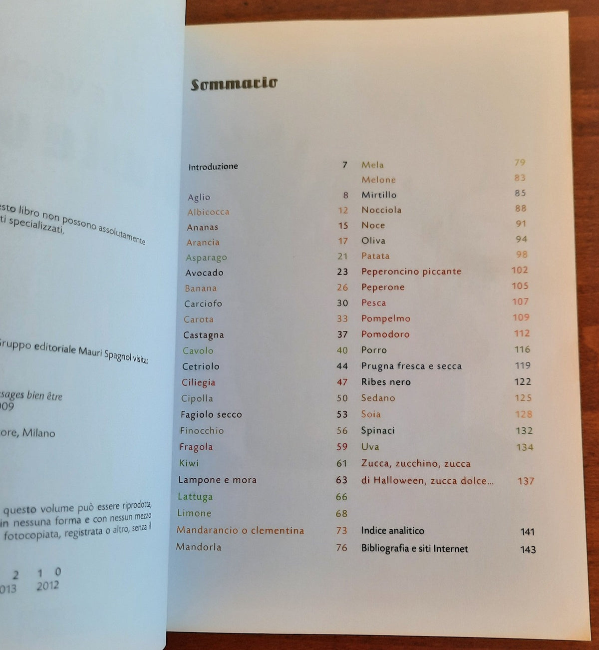 Frutta e verdura. 1001 usi e virtù - Libreria Biellese