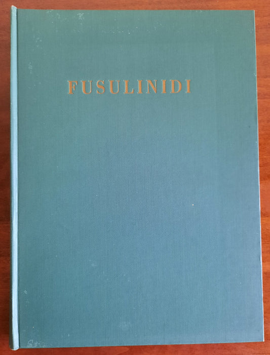 Fusulinidi. Una chiave analitica per la determinazione dei generi