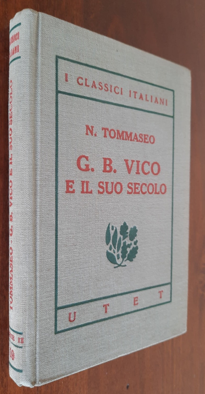 G. B. Vico e il suo secolo