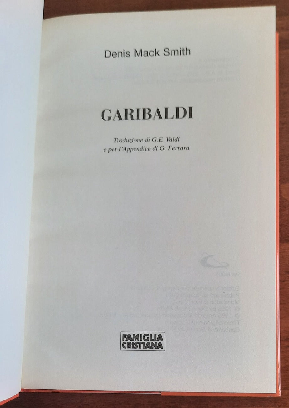 Garibaldi - San Paolo Edizioni - Famiglia Cristiana 2001 - Libreria Biellese