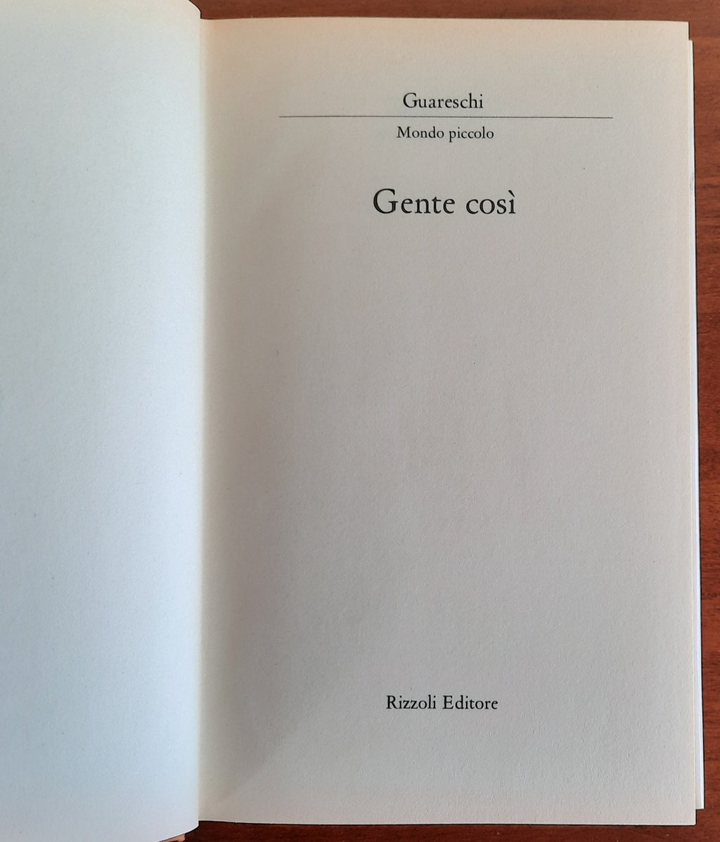 Gente così - Libreria Biellese