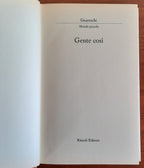 Gente così - Libreria Biellese