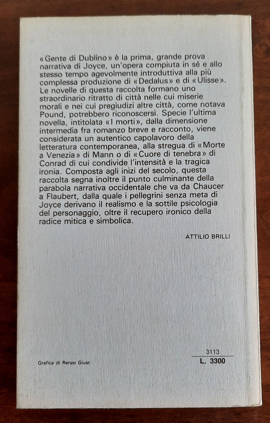 Gente di Dublino - Libreria Biellese