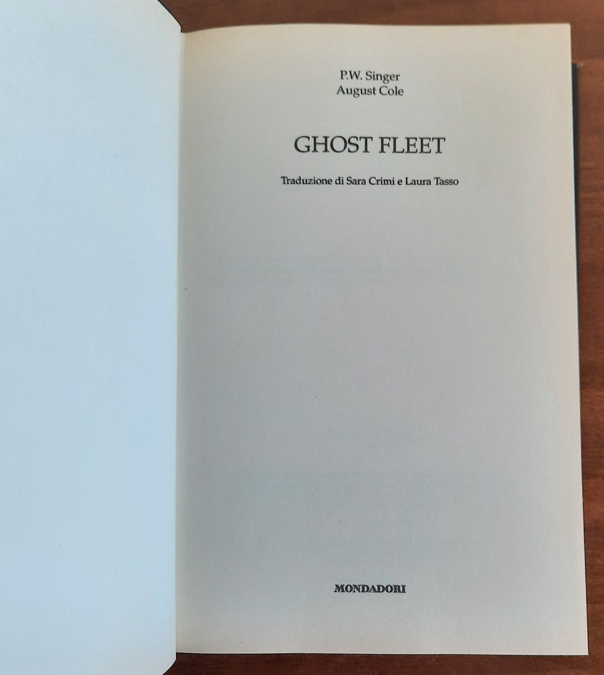 Ghost Fleet. Come sarà la terza guerra mondiale ? - Libreria Biellese