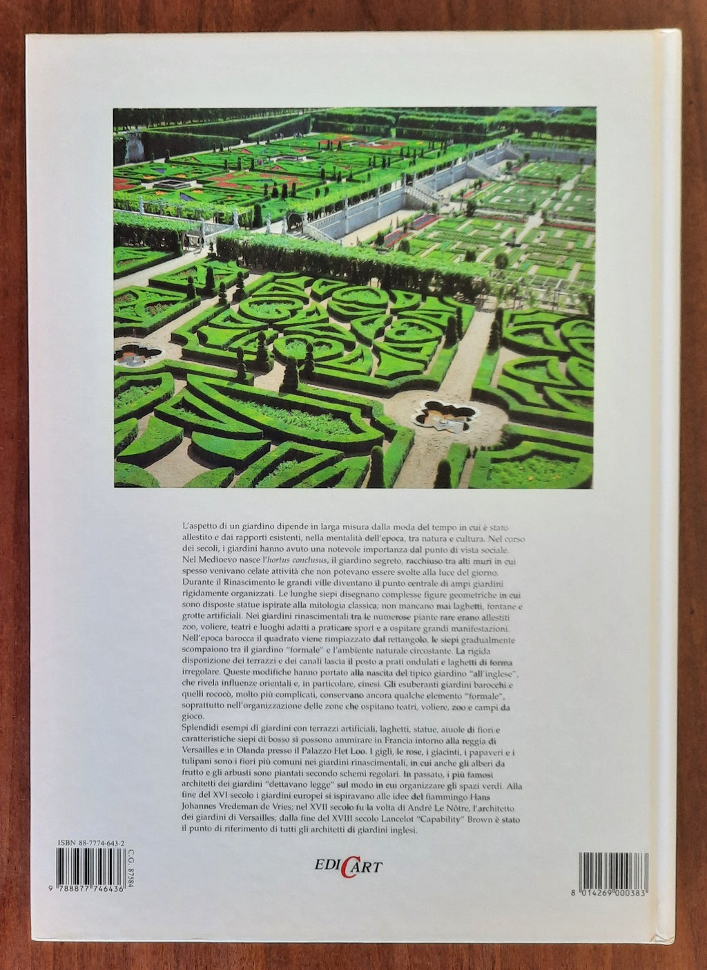 Giardini barocchi - Edicart - 1995 - Libreria Biellese