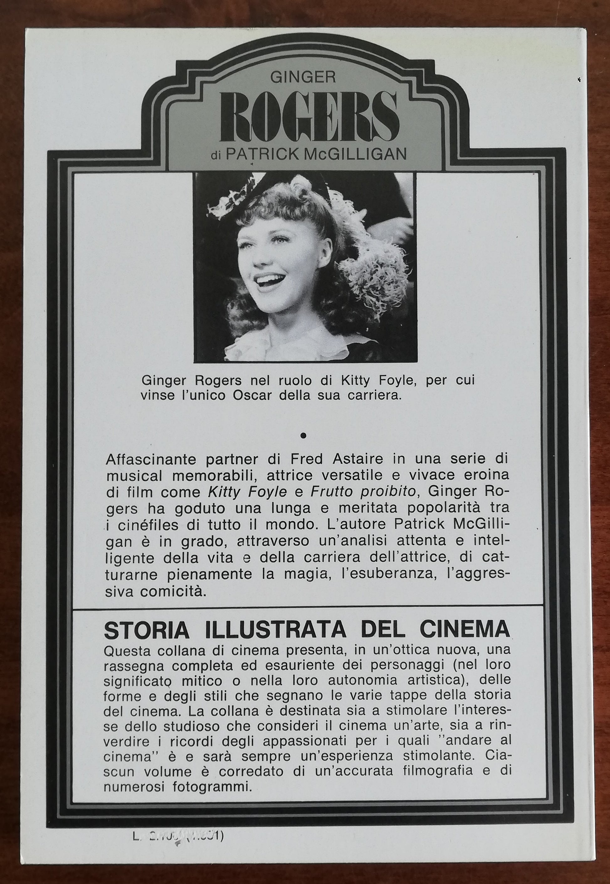 Ginger Rogers - Milano Libri Edizioni – Libreria Biellese