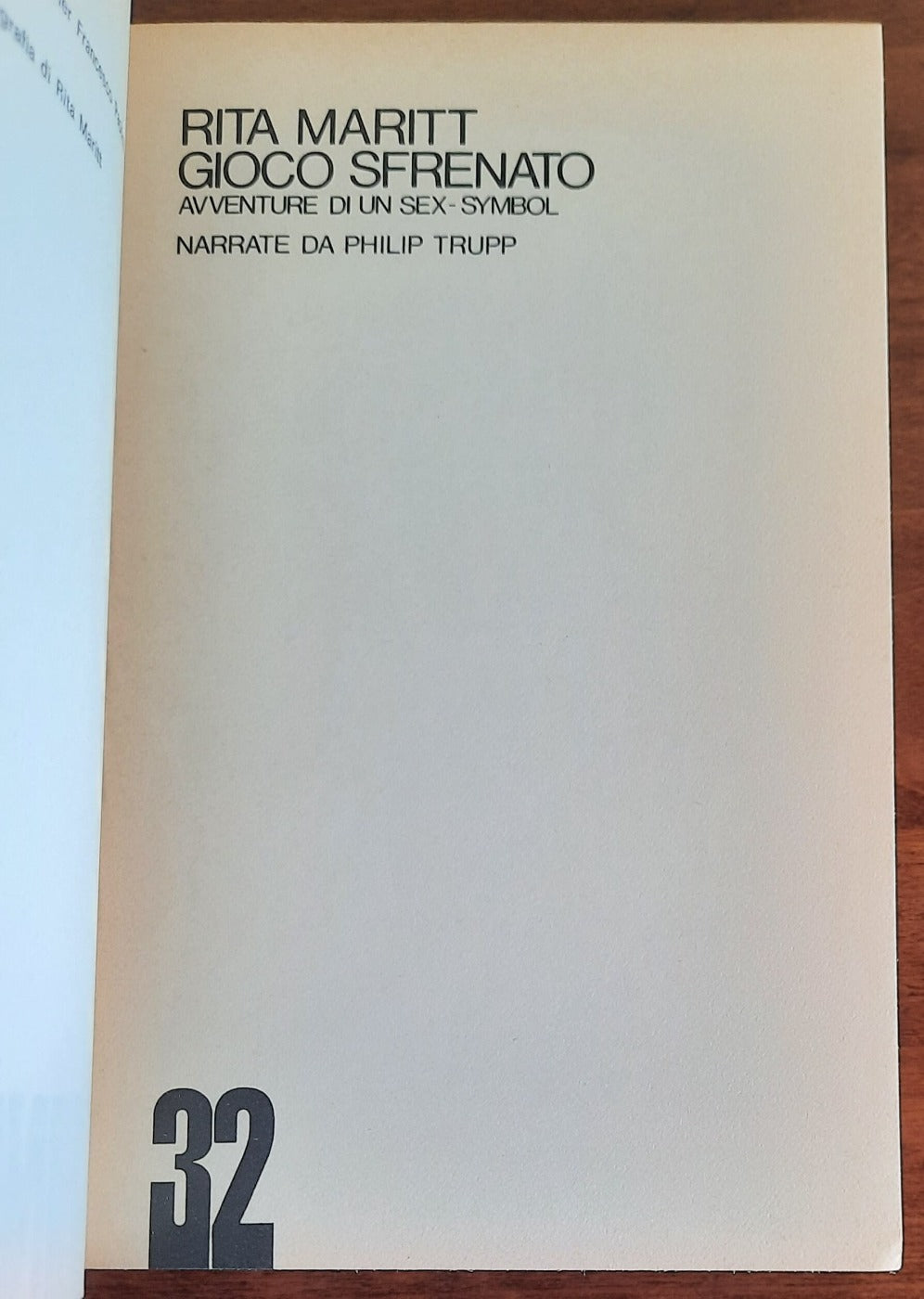 Gioco sfrenato. Avventure di un sex-simbol - Feltrinelli - 1980 - Libreria Biellese
