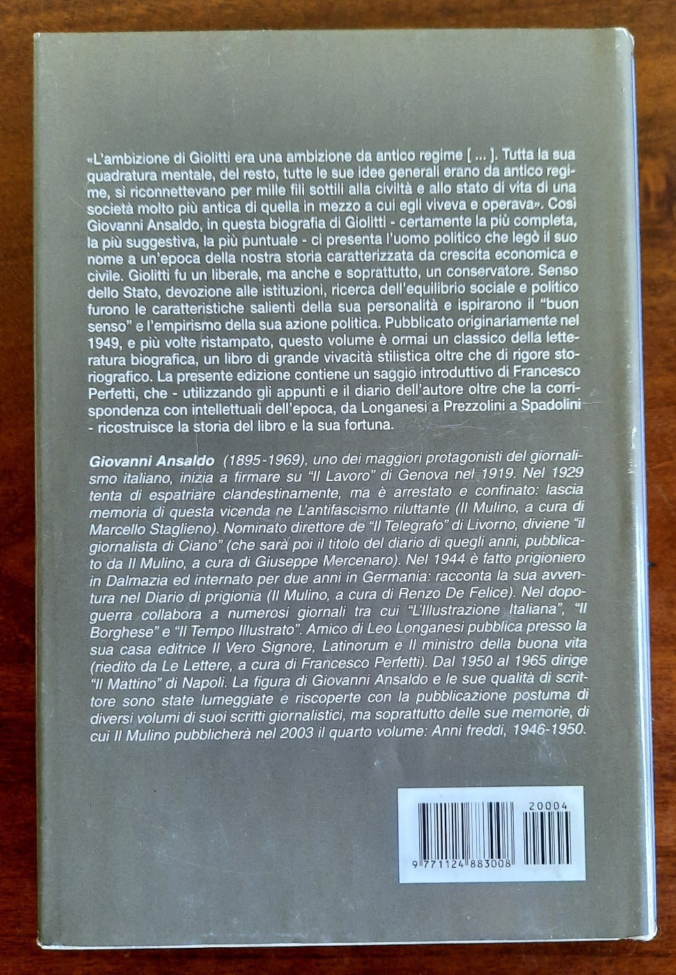 Giovanni Giolitti. Il Ministro della buona vita - Libreria Biellese