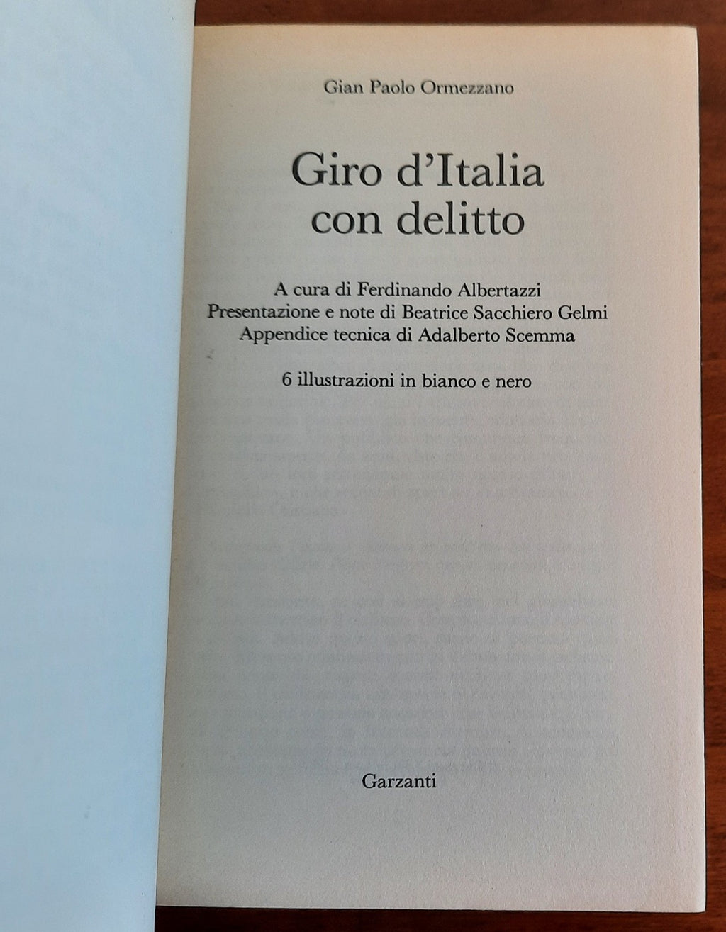 Giro d’Italia con delitto - Libreria Biellese