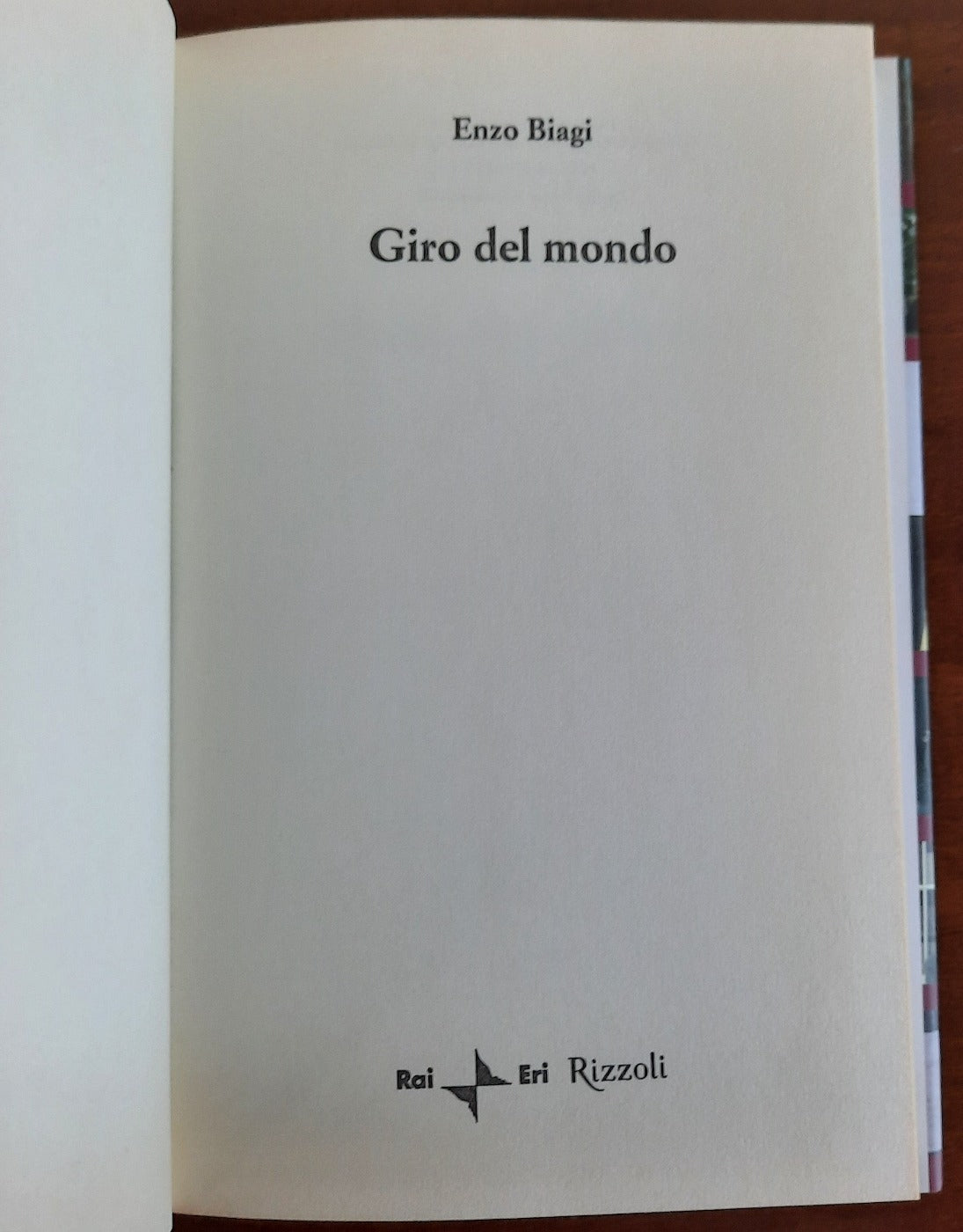 Giro del mondo - Enzo Biagi - Libreria Biellese
