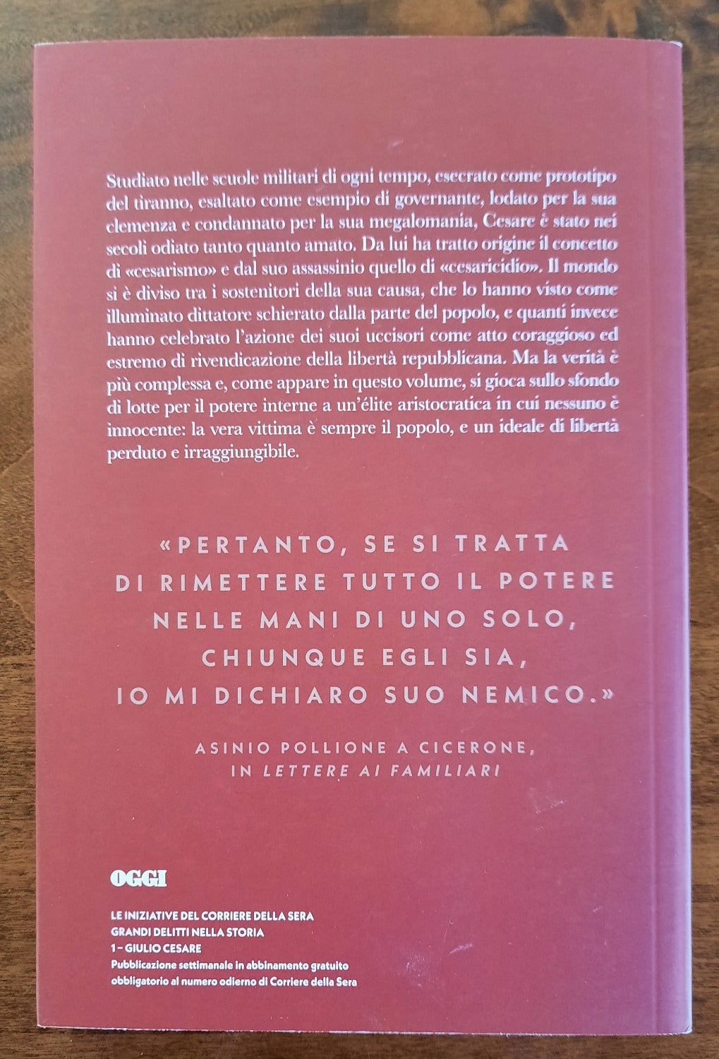 Giulio Cesare. Un "tirannicidio" imperfetto - Libreria Biellese