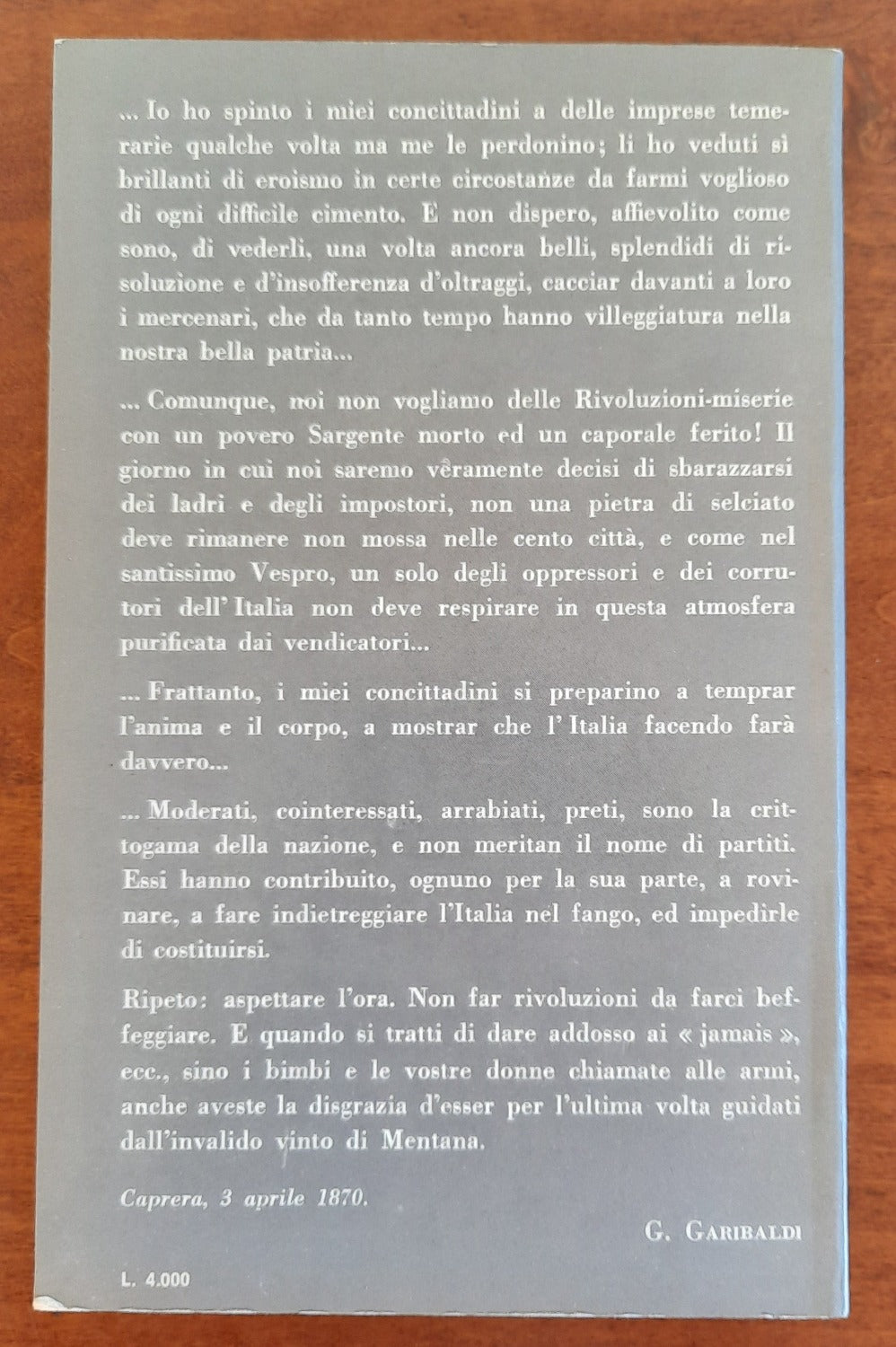 Giuseppe Garibaldi. Memorie - Libreria Biellese