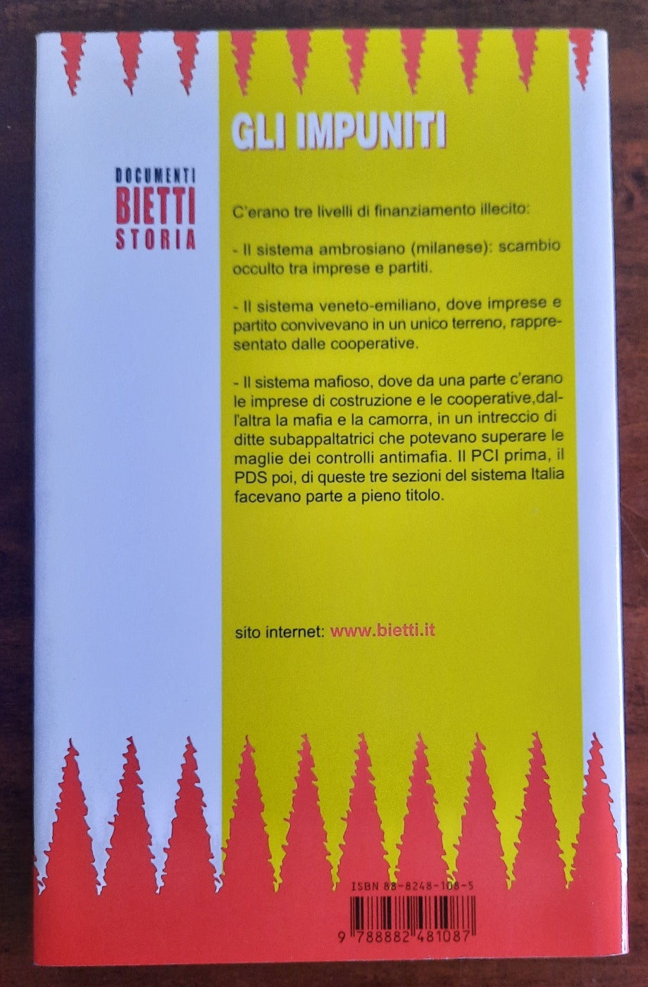 Gli impuniti. Uomini e storie di una giustizia di parte - Libreria Biellese