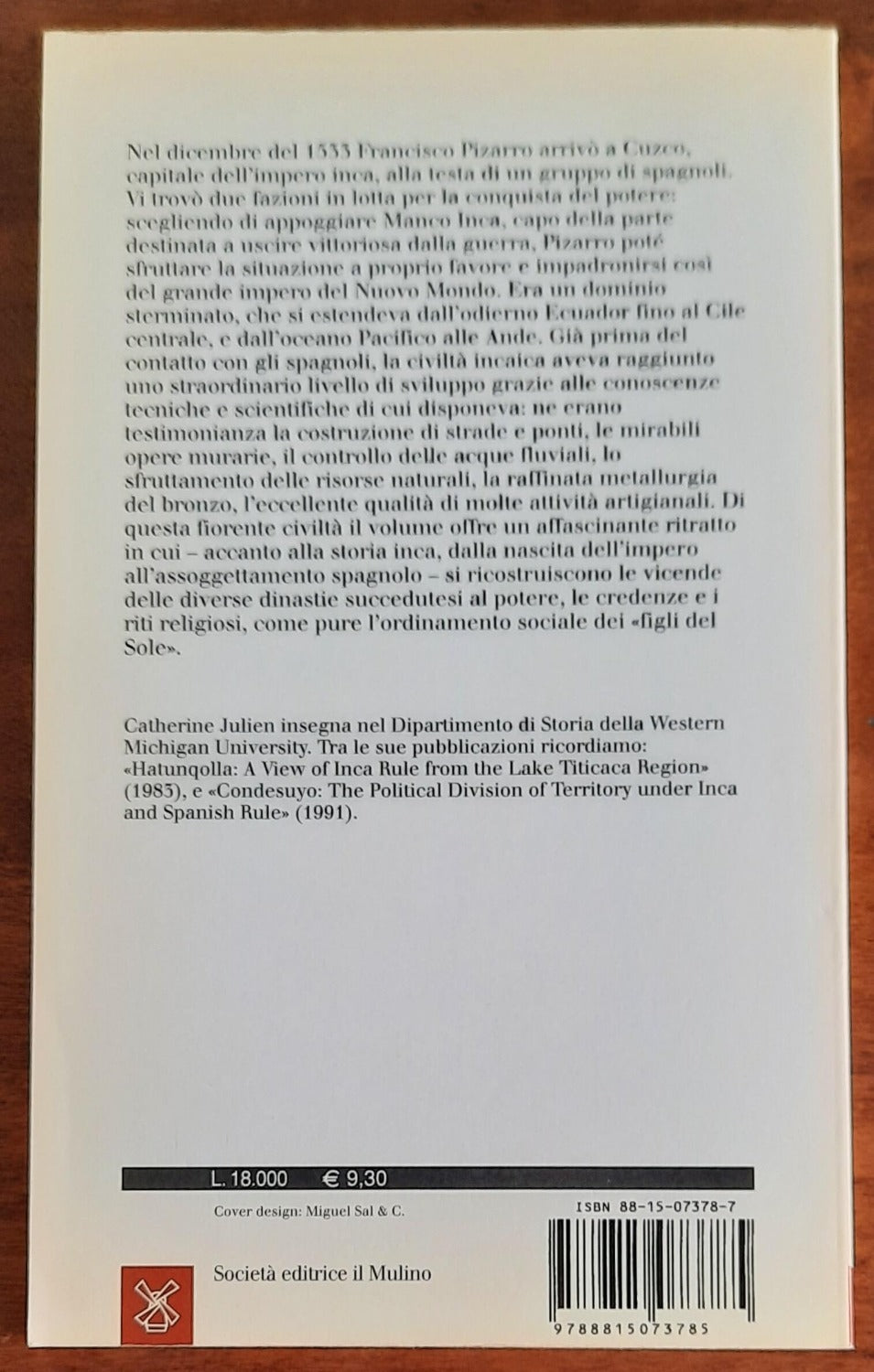 Gli inca - Il Mulino - 2000 - Libreria Biellese