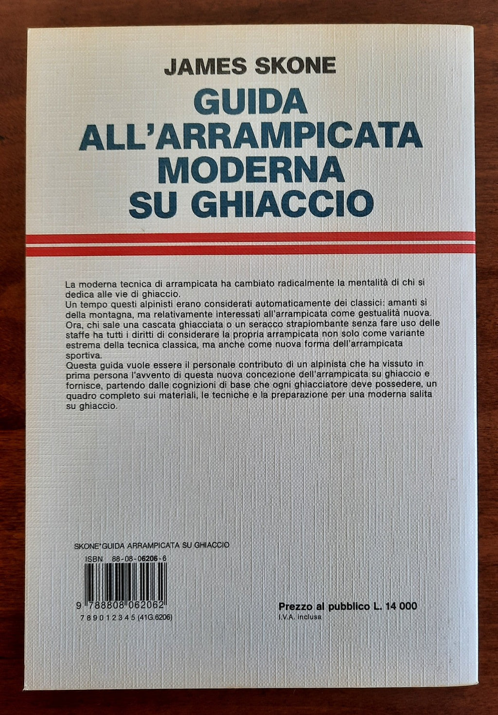 Guida all’arrampicata moderna su ghiaccio - Libreria Biellese