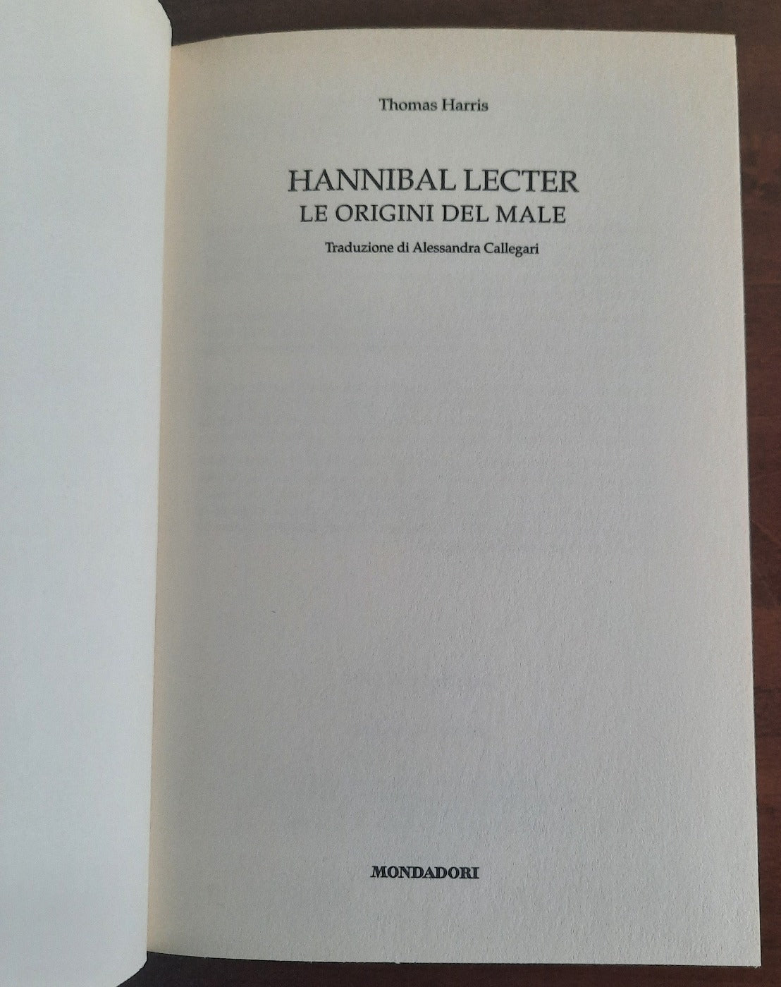 Hannibal Lecter. Le origini del male - Libreria Biellese