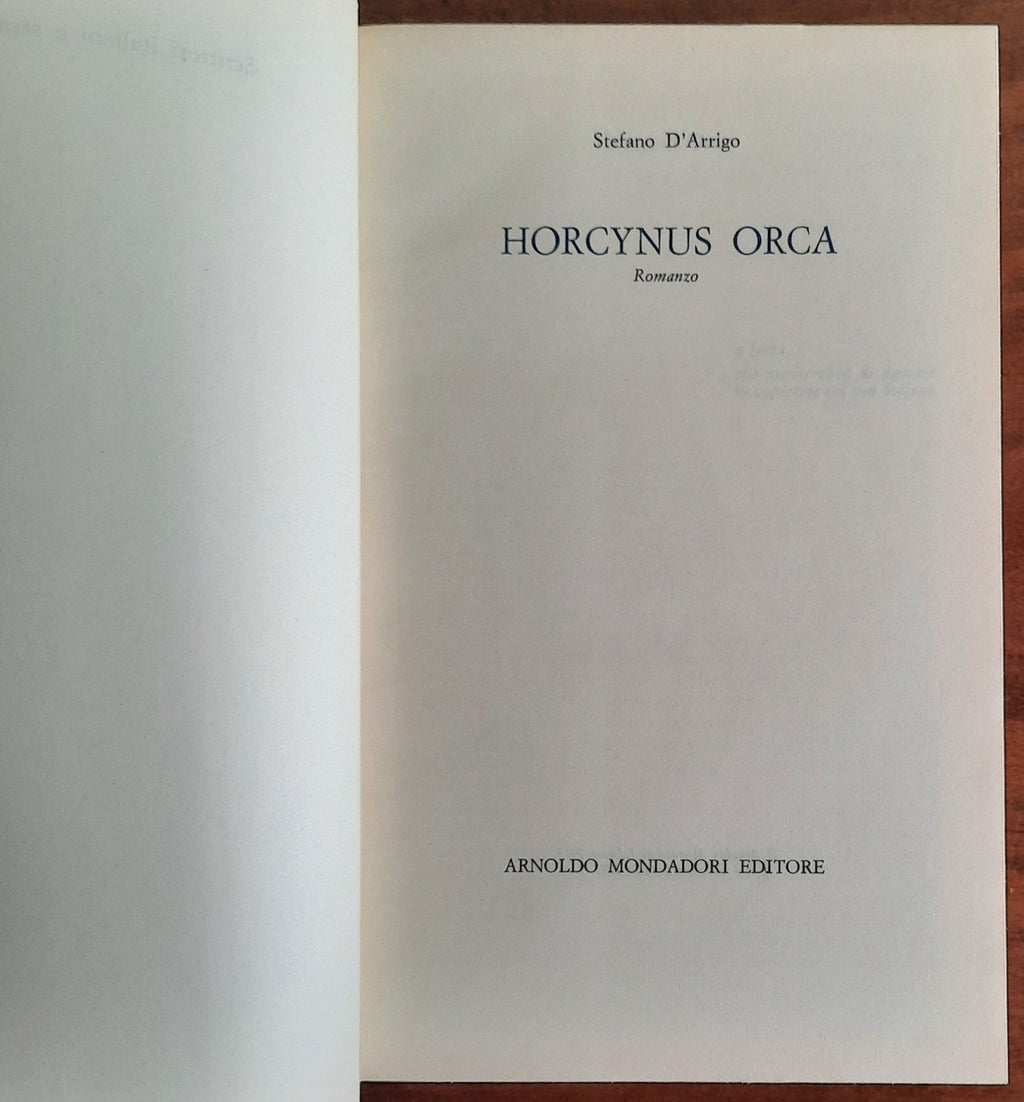 Horcynus Orca - Libreria Biellese