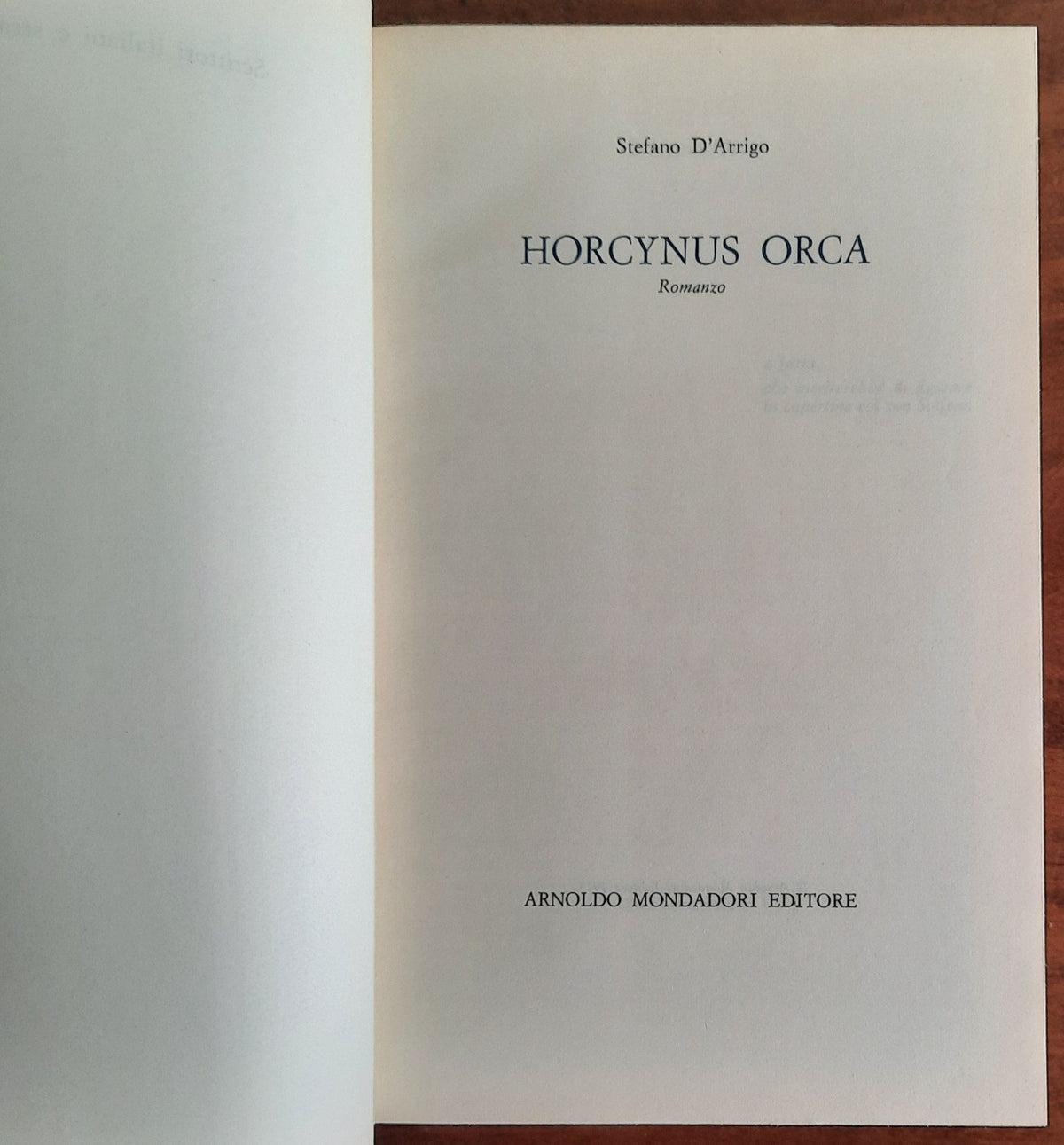 Horcynus Orca - Libreria Biellese