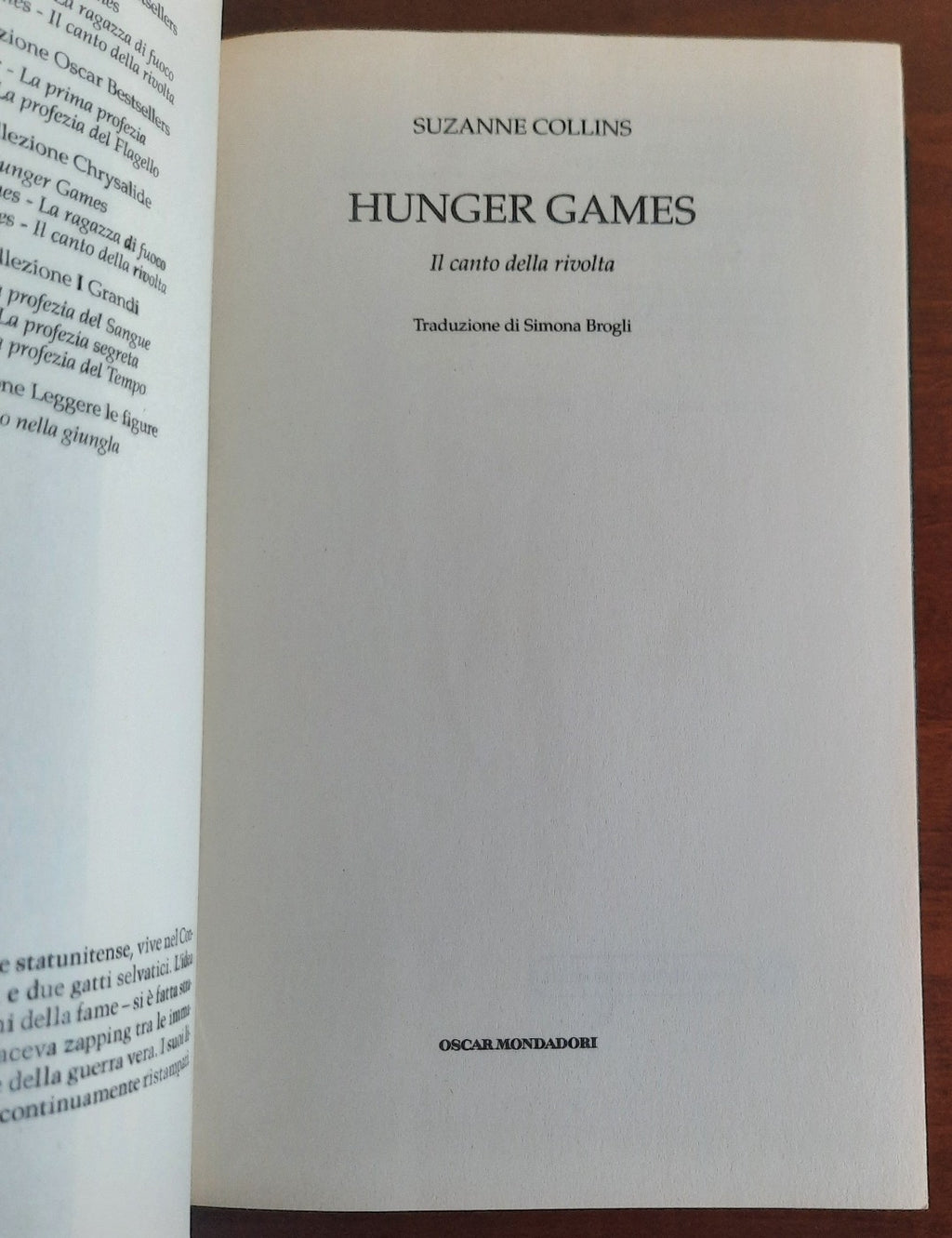 Hunger Games : Il canto della rivolta - Libreria Biellese