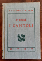 I Capitoli - Francesco Berni - Libreria Biellese