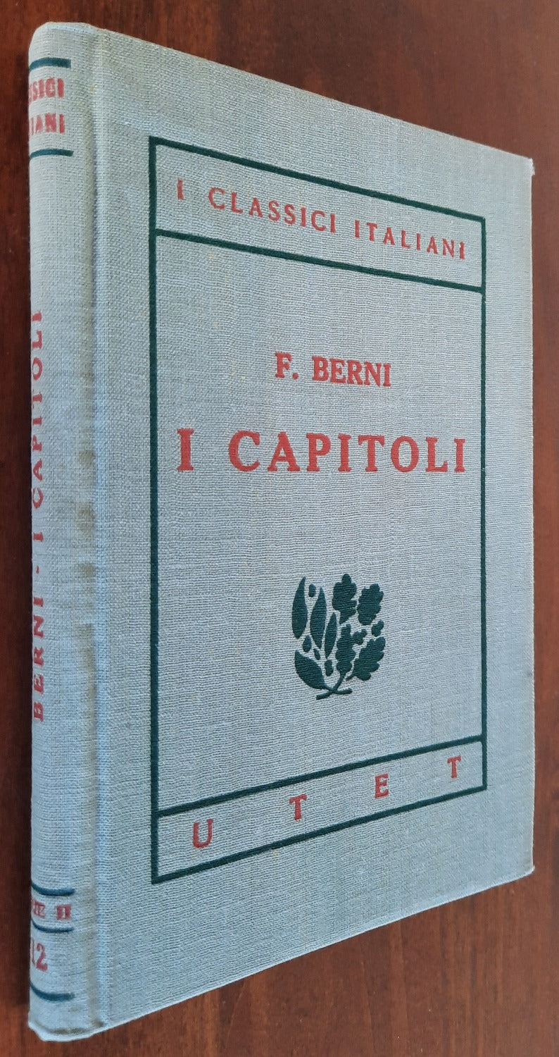 I Capitoli - Francesco Berni - Libreria Biellese