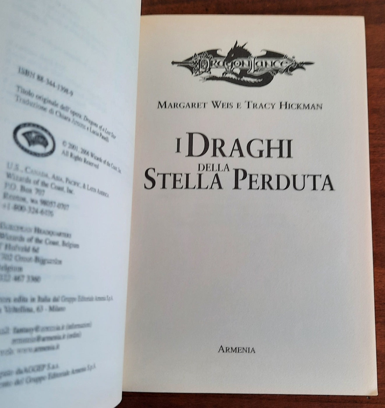 I Draghi della Stella Perduta. DragonLance