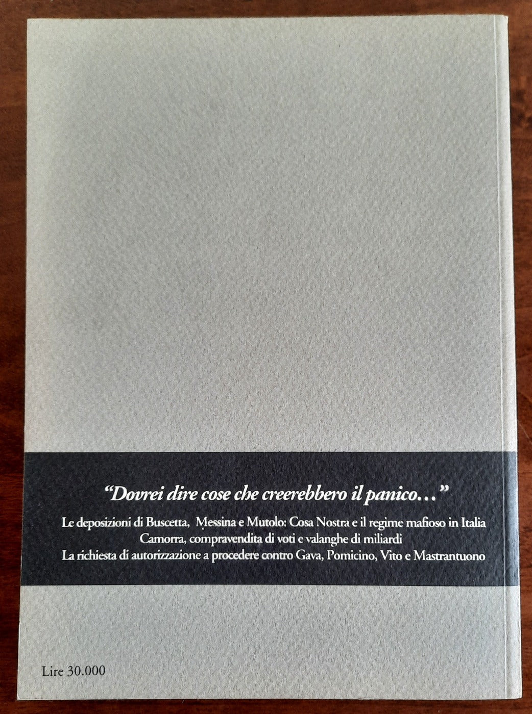 Il patto scellerato : potere e politica di un regime mafioso. La relazione alla Commissione parlamentare antimafia di Luciano Violante - Libreria Biellese