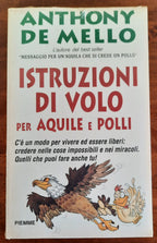 Istruzioni di volo per aquile e polli - Anthony De Mello - Libreria Biellese