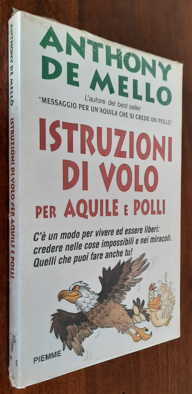Istruzioni di volo per aquile e polli - Anthony De Mello - Libreria Biellese