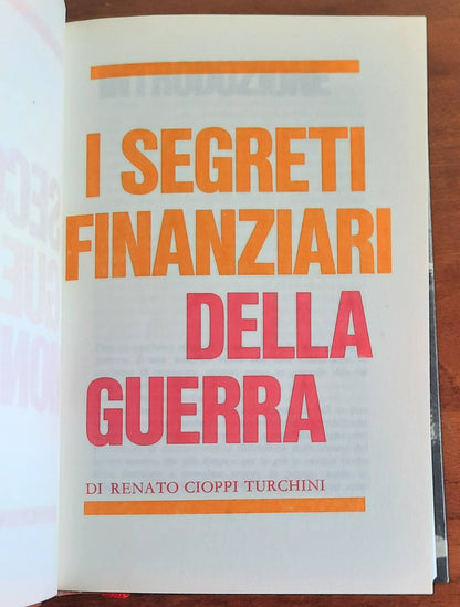 I segreti finanziari della guerra - Edizioni Ferni - 1974