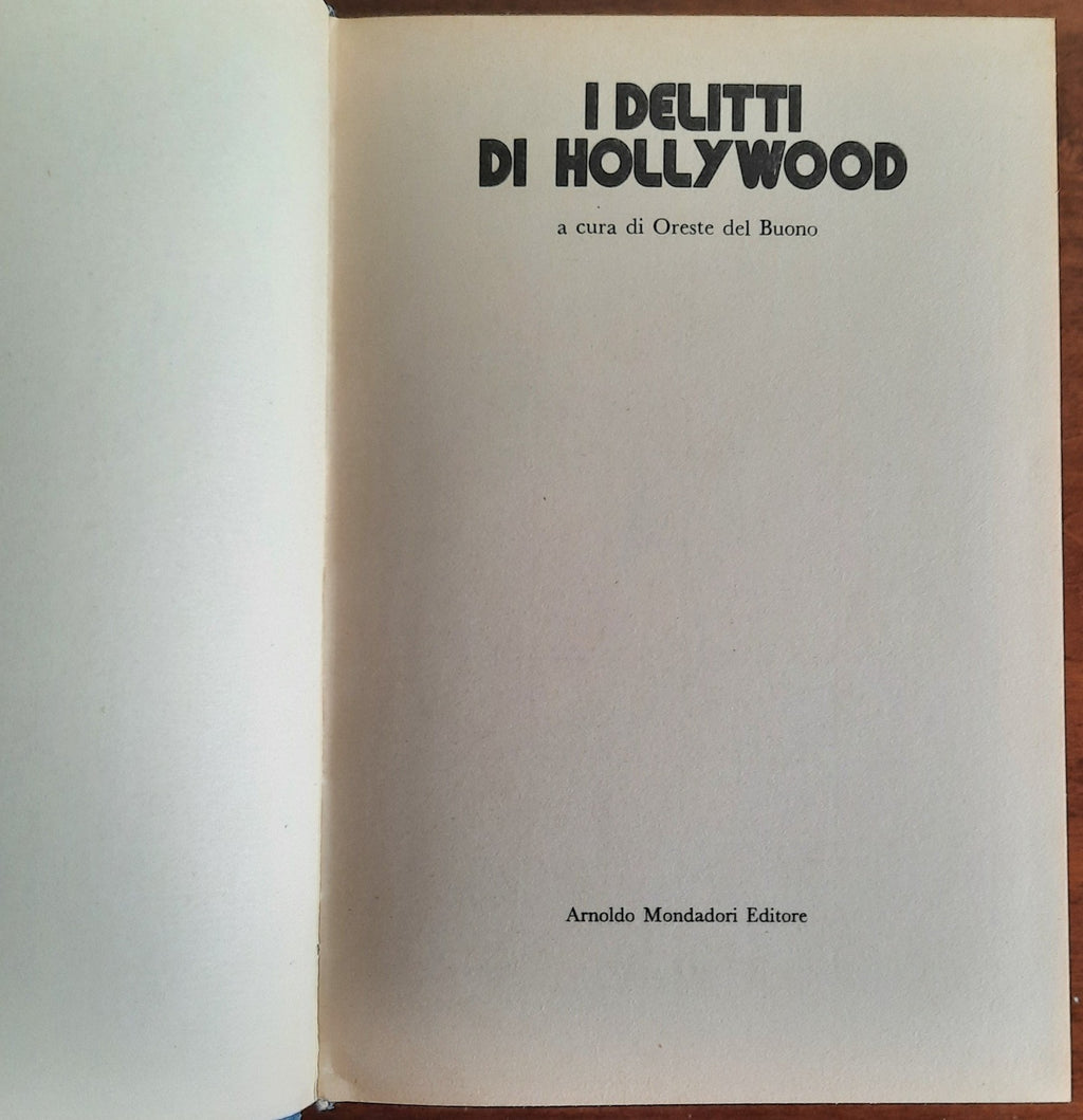 I delitti di Hollywood - Libreria Biellese