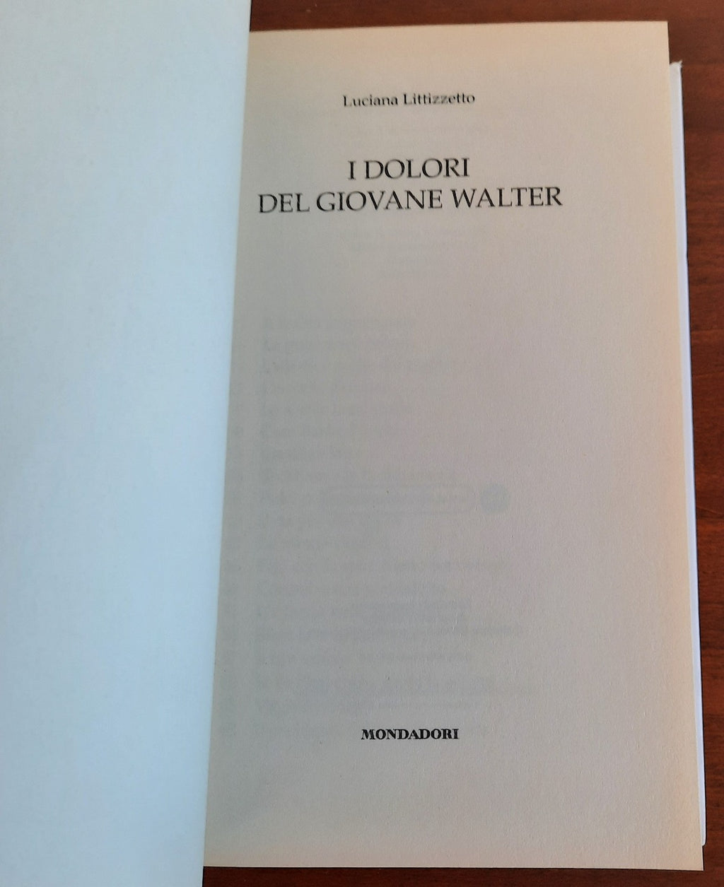 I dolori del giovane Walter - Libreria Biellese