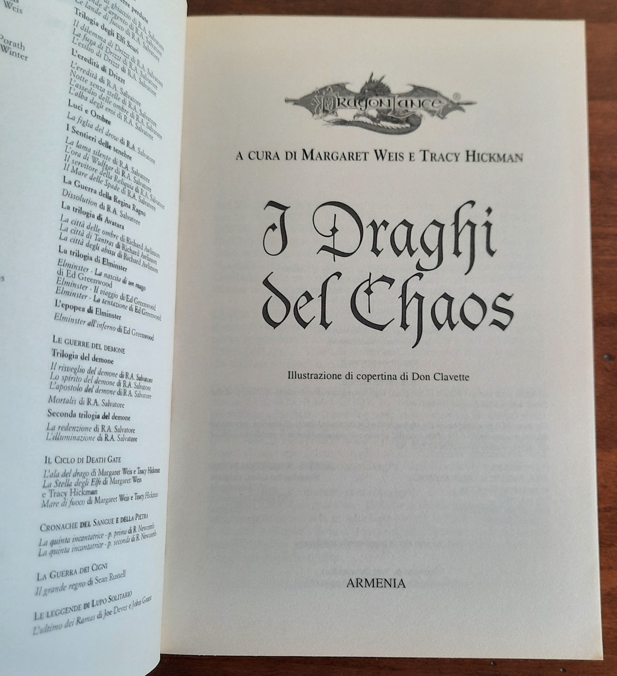 I draghi del Chaos. DragonLance - Libreria Biellese
