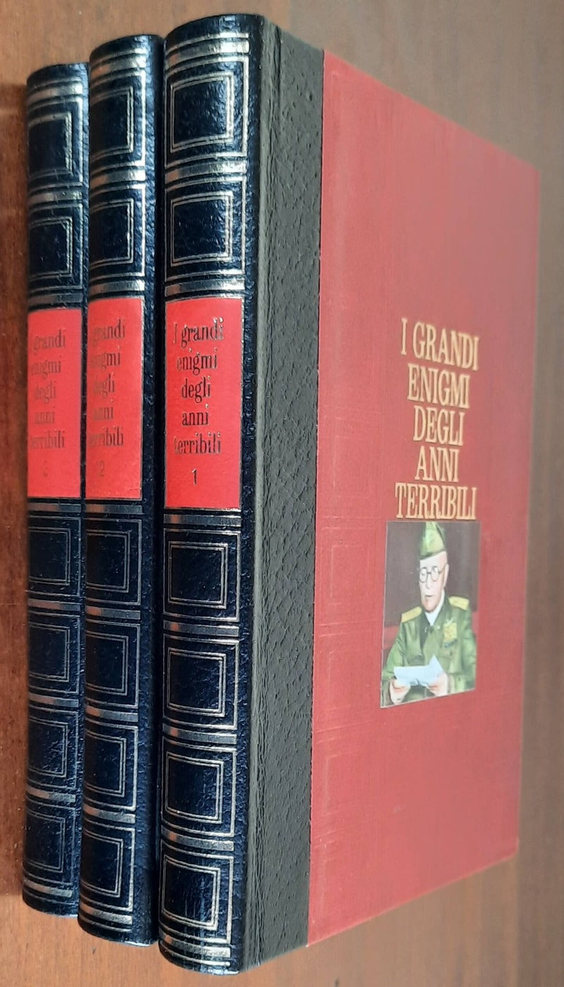 I grandi enigmi degli anni terribili - 3 vol. - 1970 - Libreria Biellese
