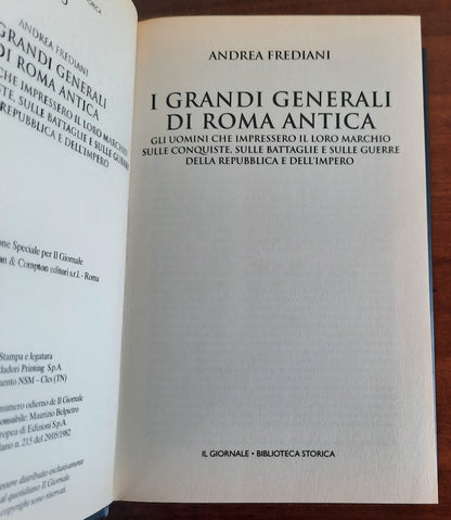 I grandi generali di Roma antica