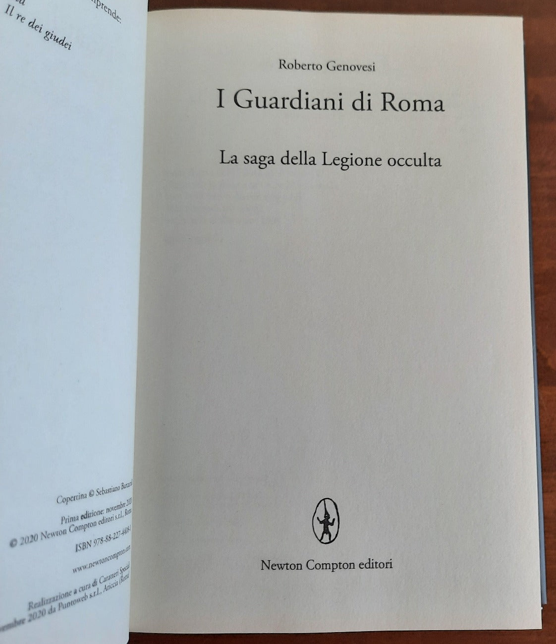 I guardiani di Roma. La saga della legione occulta - Libreria Biellese