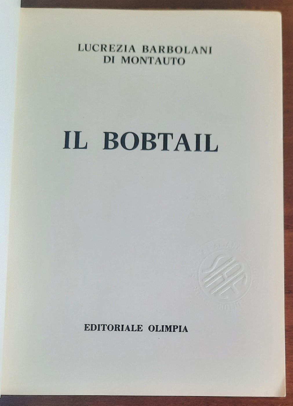 Il Bobtail - Editoriale Olimpia - 1976