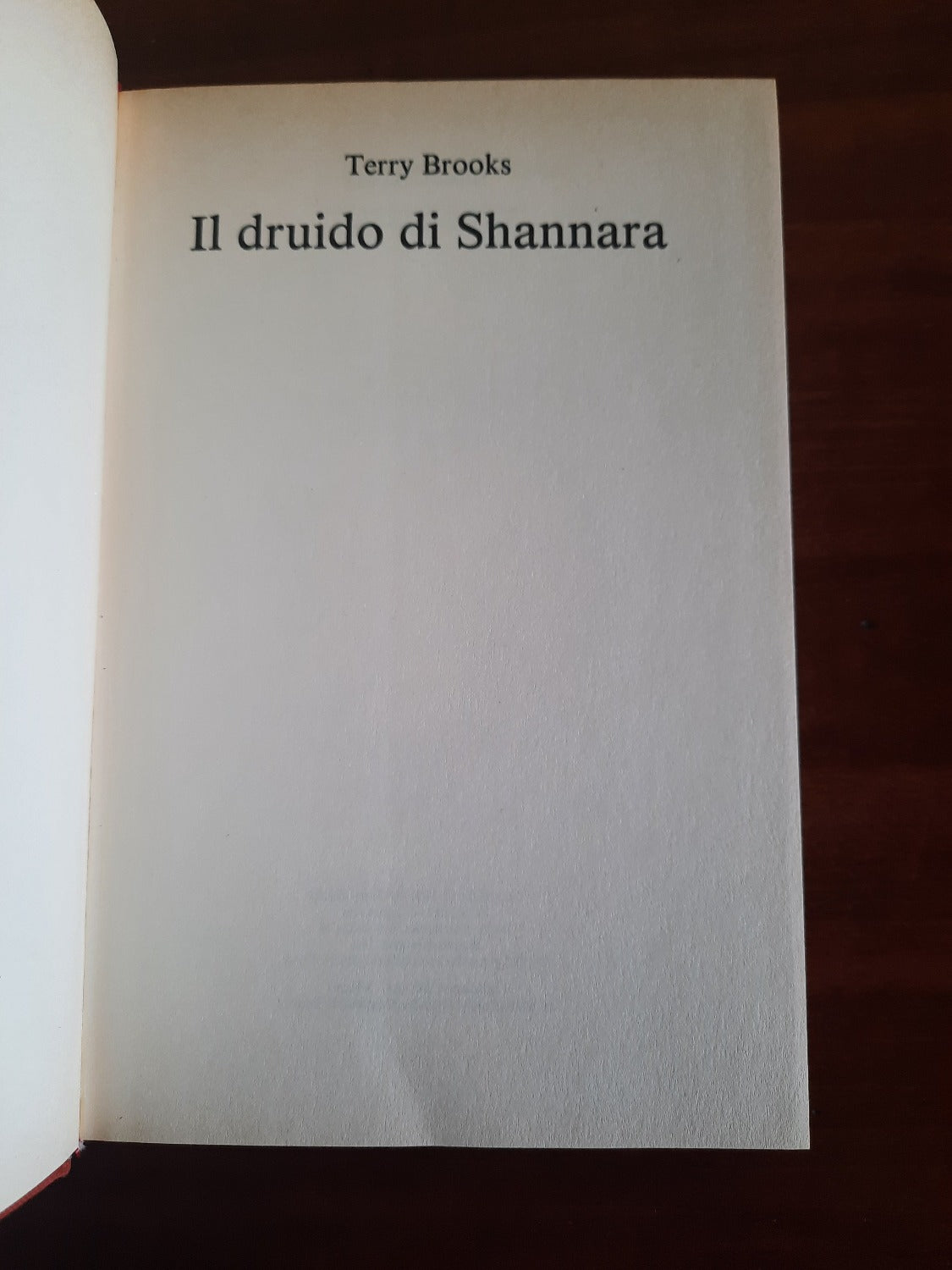 Il Druido di Shannara - di Terry Brooks - CDE 1992