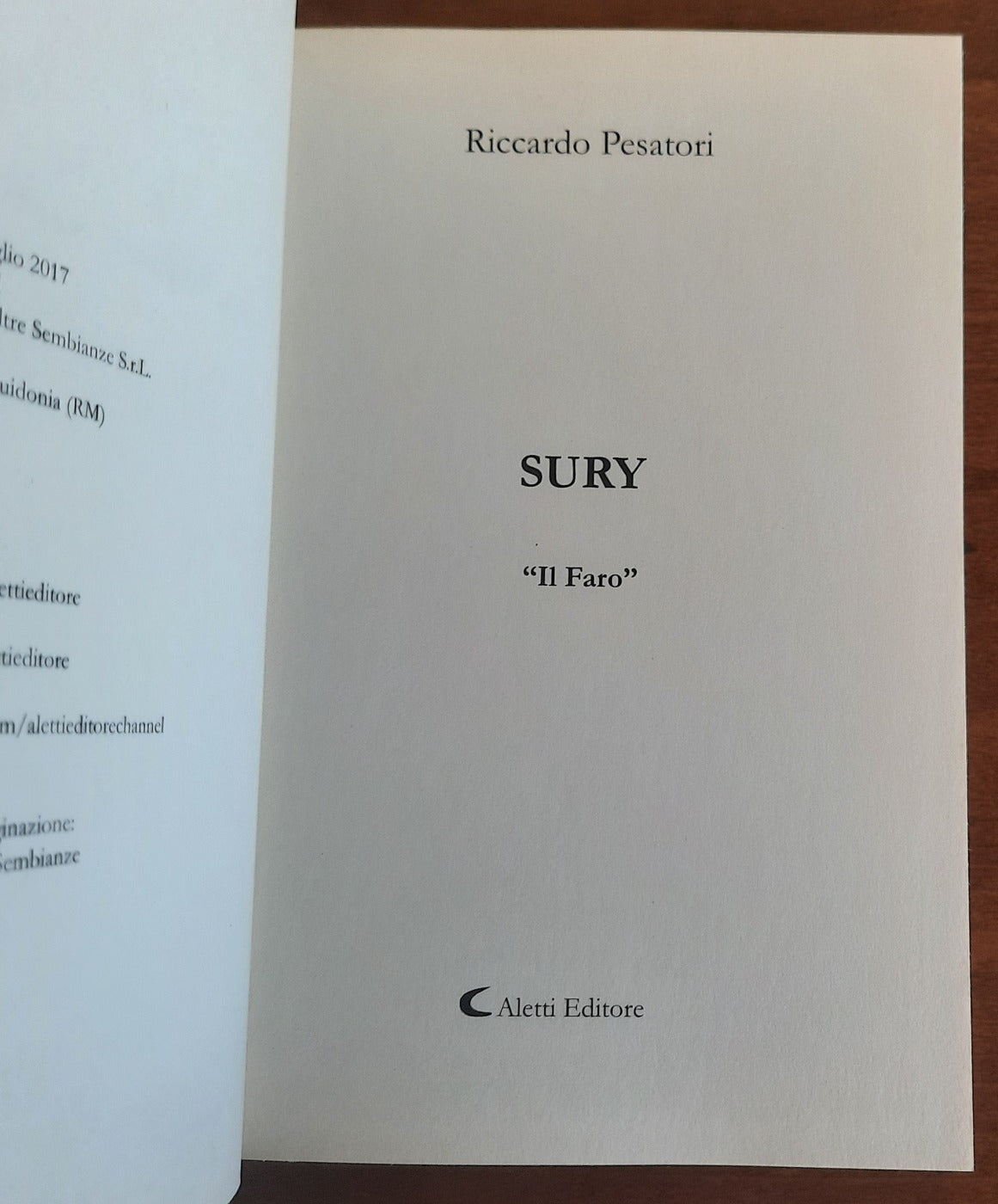 Il Faro - Sury - Libreria Biellese