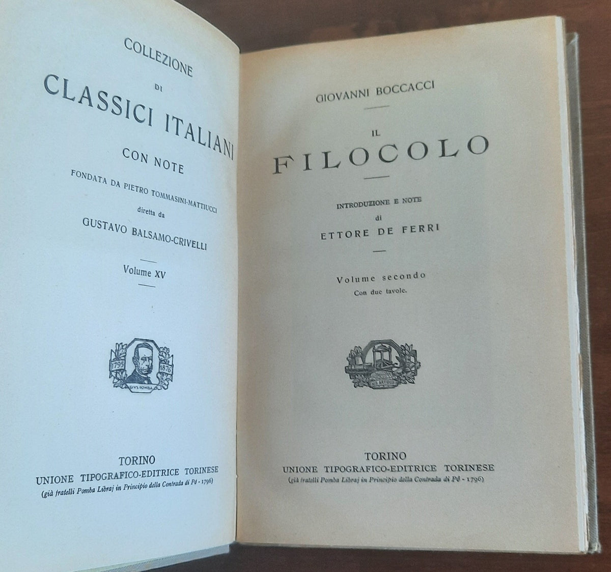 Il Filocolo - in 2 vol. - Libreria Biellese