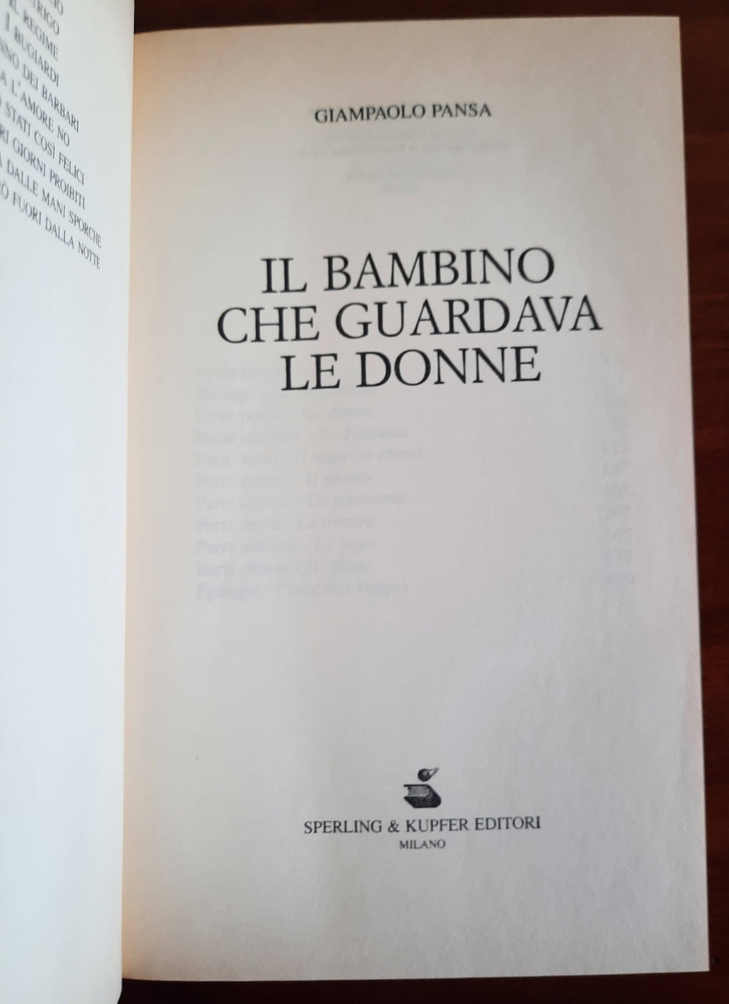 Il bambino che guardava le donne - Libreria Biellese