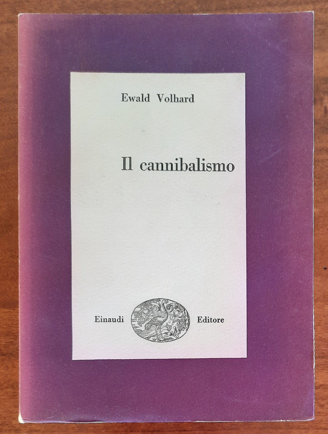 Il cannibalismo - Einaudi - Libreria Biellese