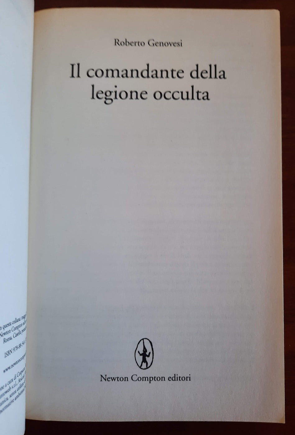 Il comandante della legione occulta - Libreria Biellese