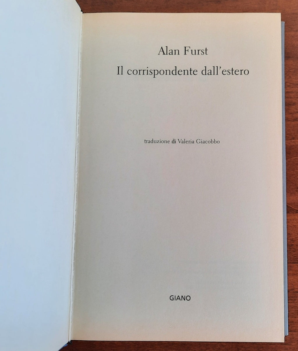 Il corrispondente dall’estero - Libreria Biellese