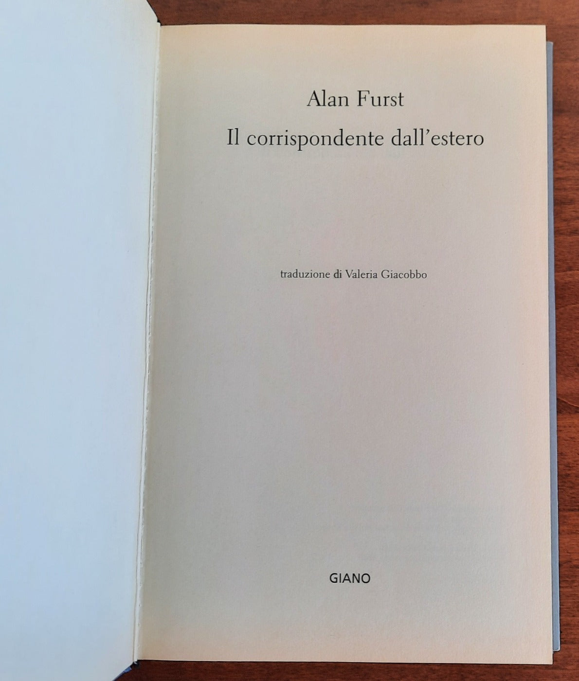 Il corrispondente dall’estero - Libreria Biellese
