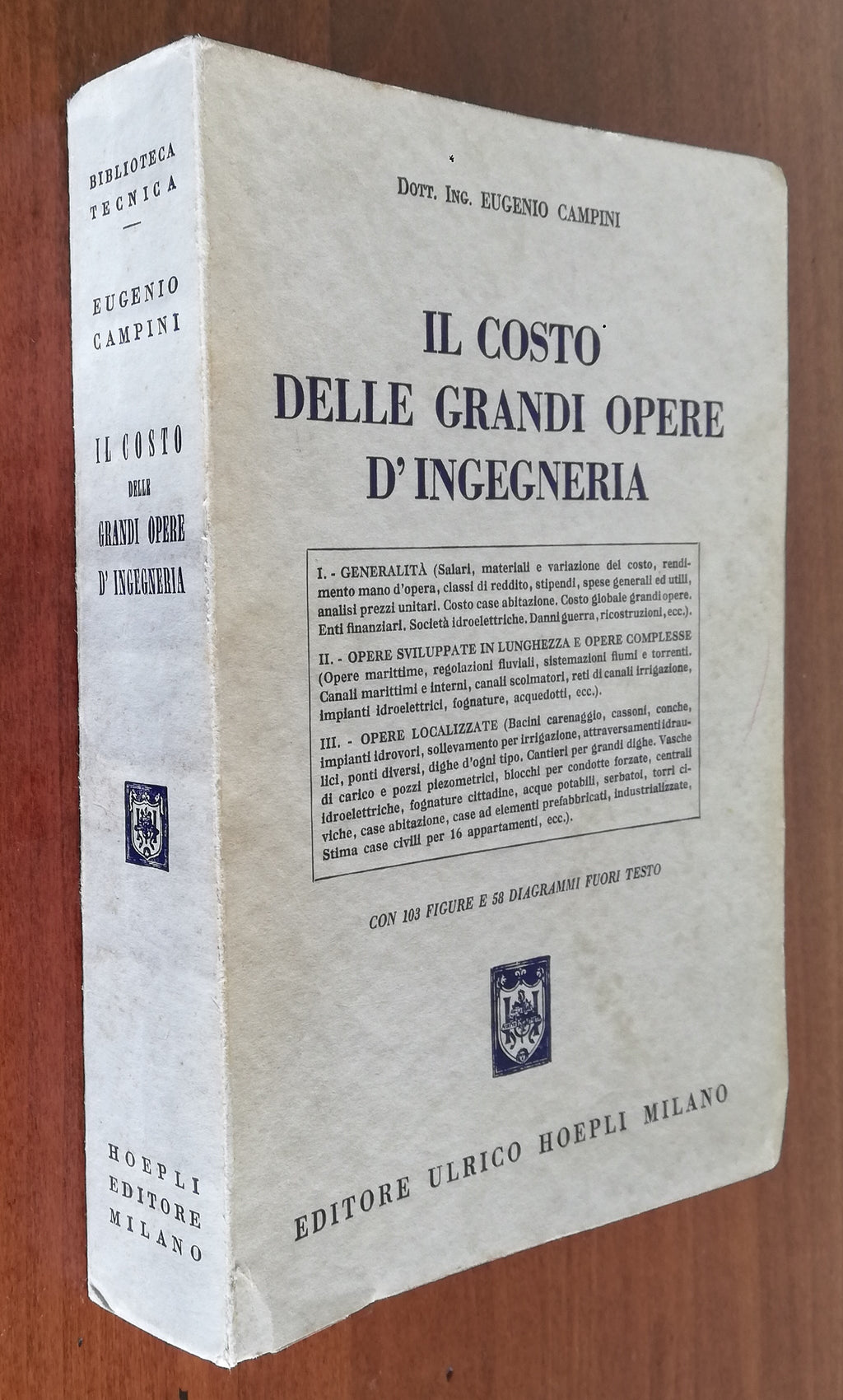 Il costo delle grandi opere d’ingegneria - Hoepli - Libreria Biellese