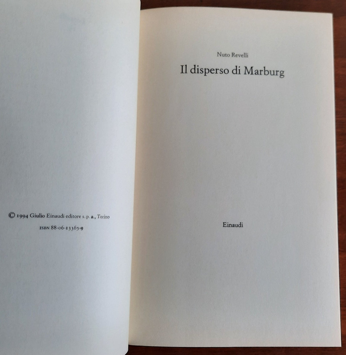Il disperso di Marburg - Libreria Biellese