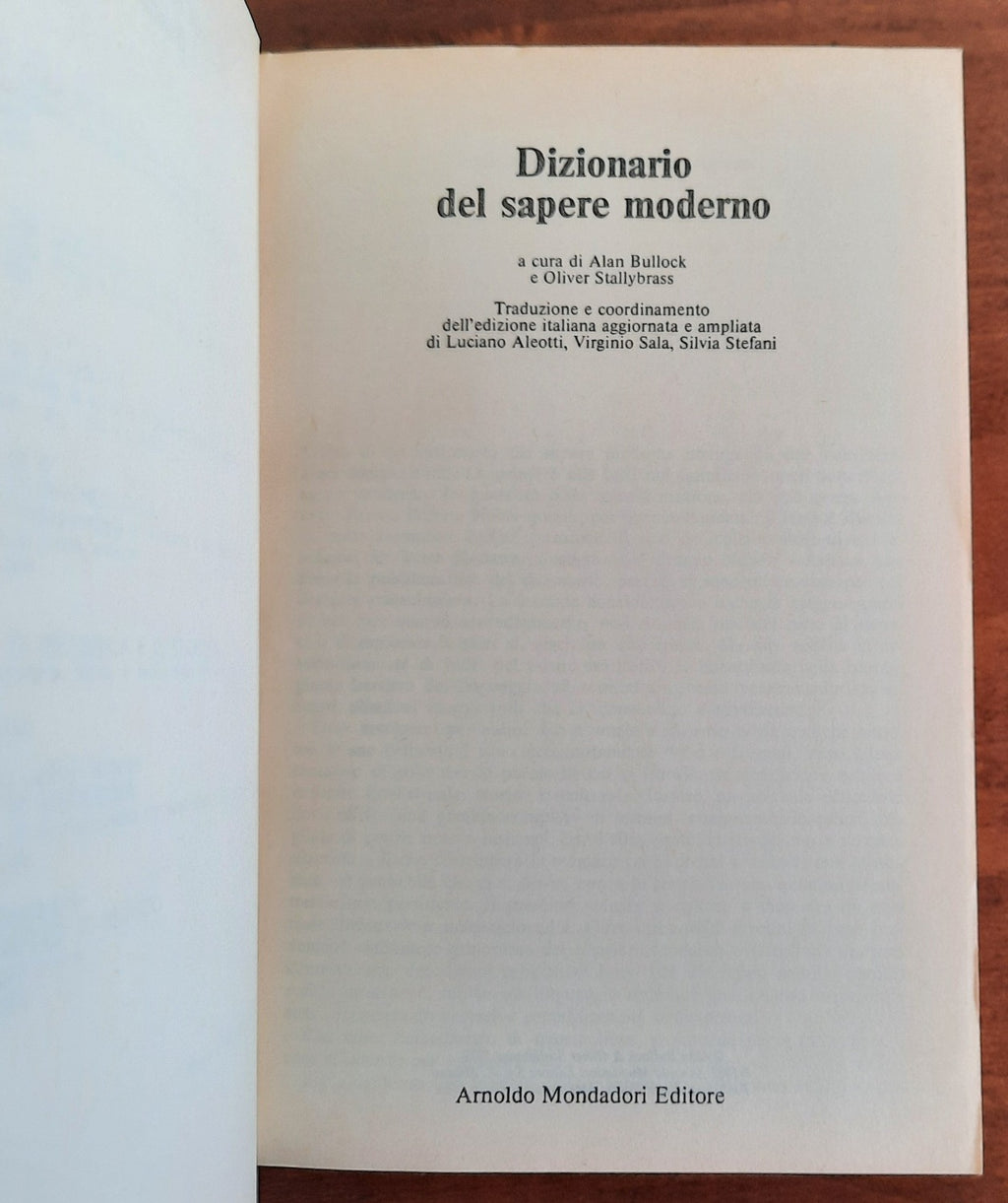 Il dizionario del sapere moderno - Libreria Biellese
