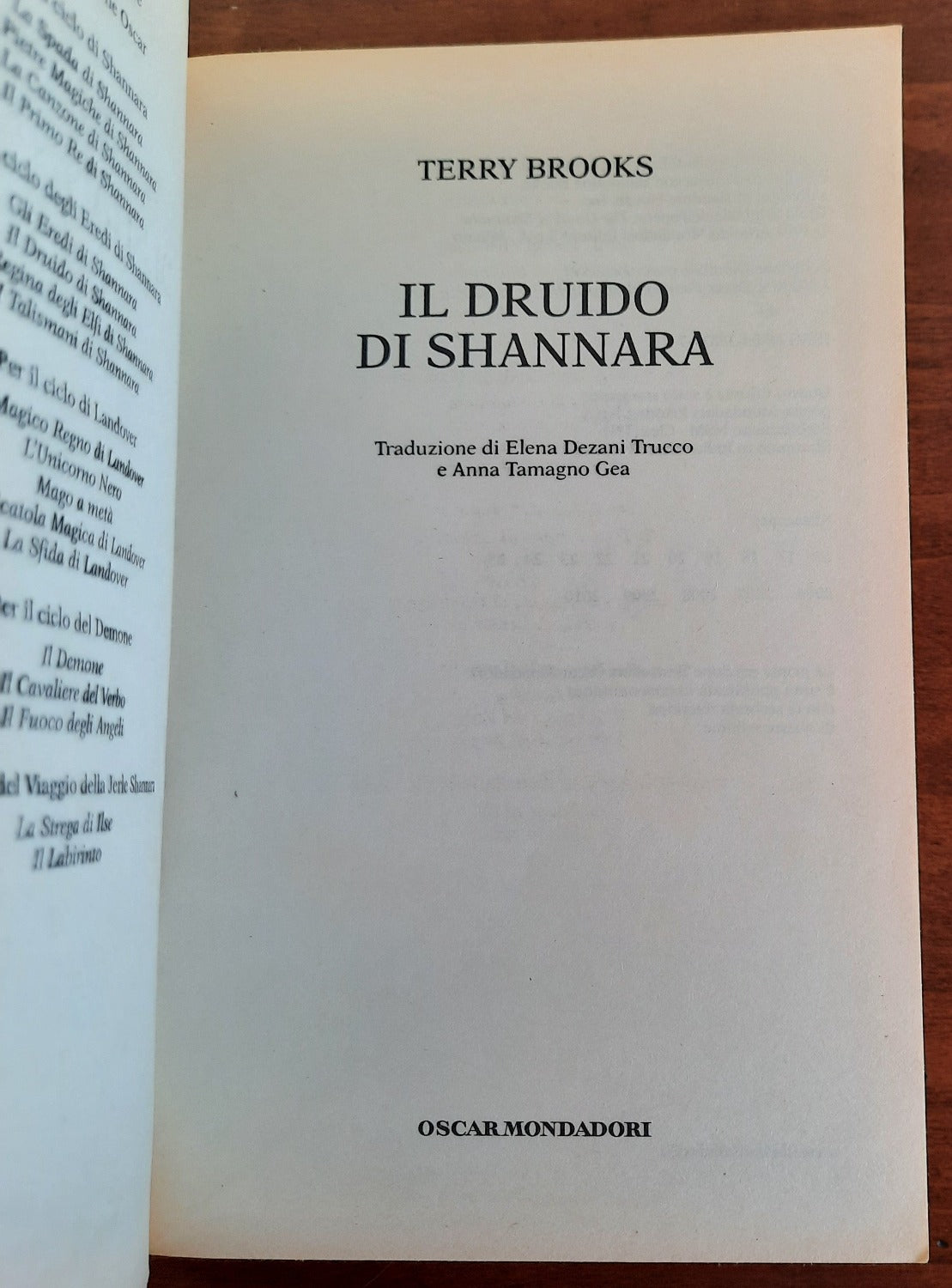 Il druido di Shannara - di Terry Brooks