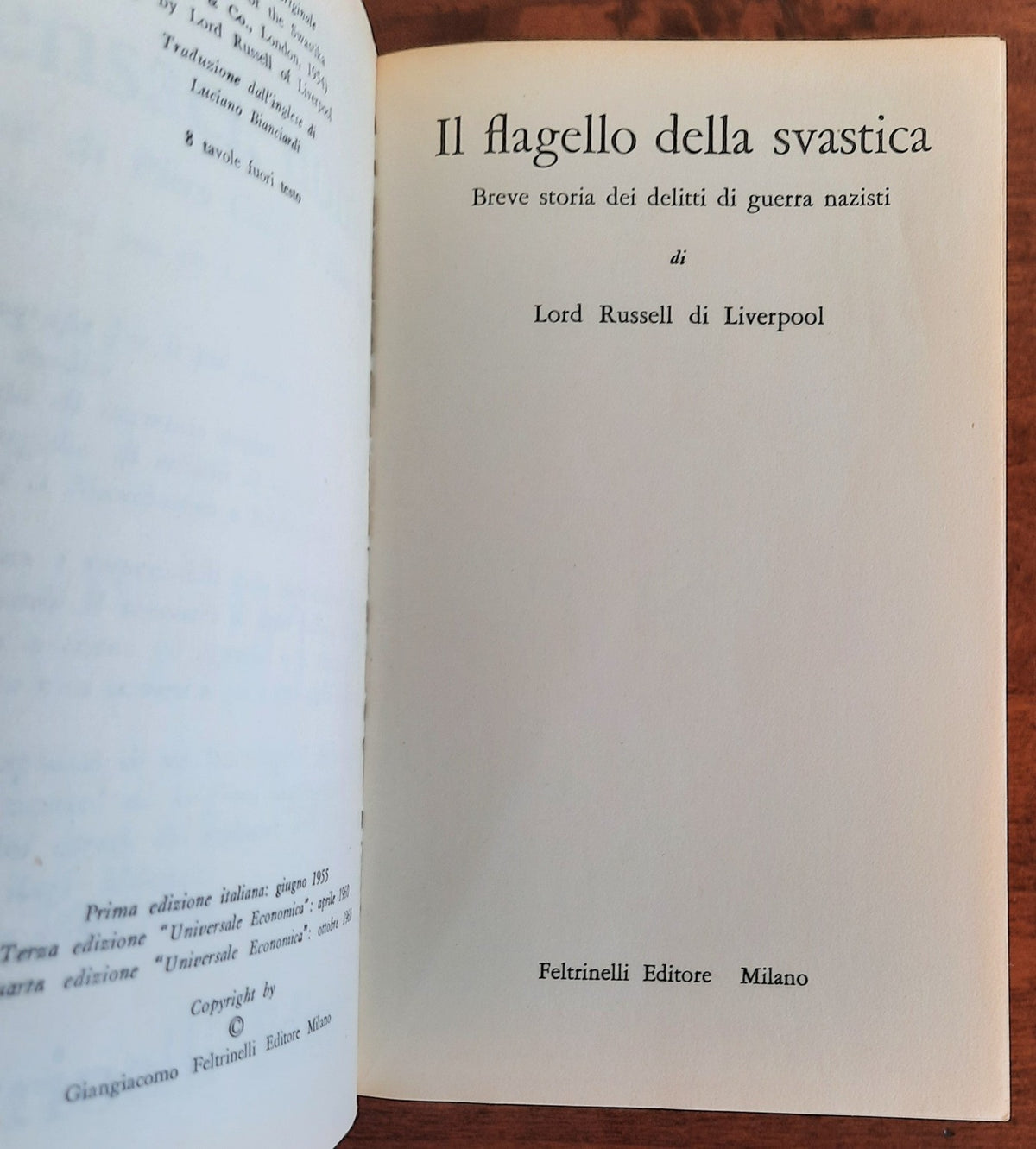 Il flagello della svastica. Breve storia dei delitti di guerra nazisti - Libreria Biellese